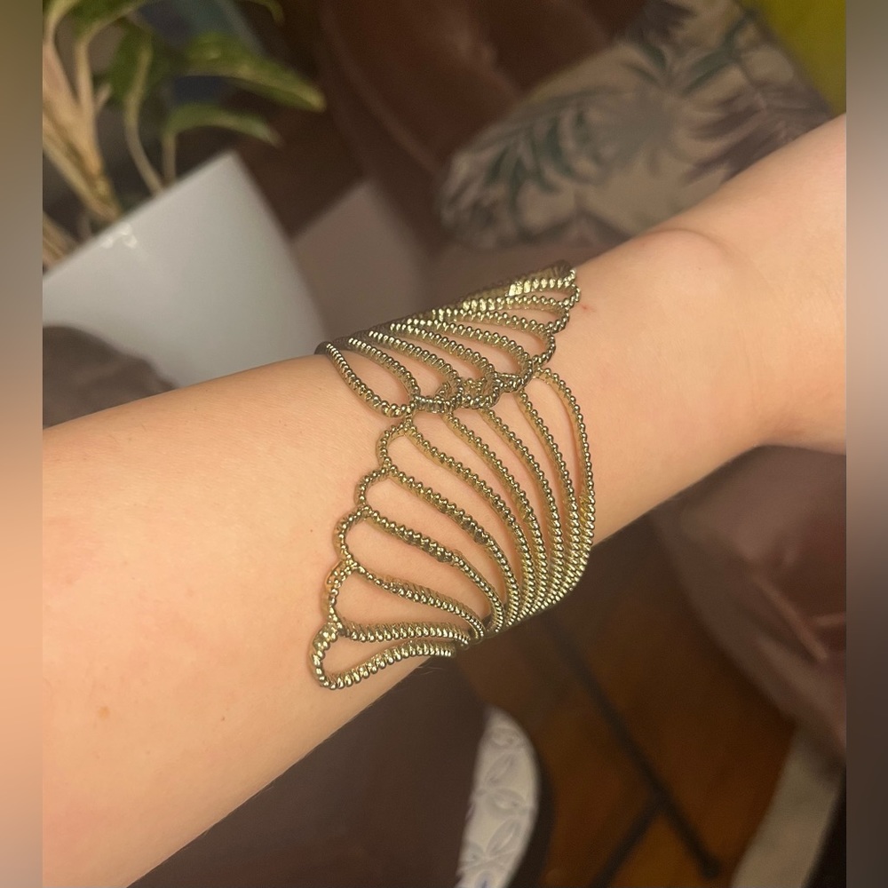 Gold plated bracelet